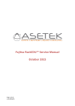 Fujitsu RackCDU™ Service Manual October 2015