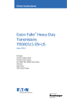 Eaton Fuller® Heavy-Duty Transmissions TRDR0515