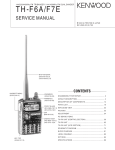 Kenwood -- TH-F7E -- Service Manual