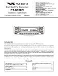 Yaesu FT-8800R Service Manual