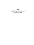 EST2 System Operations Manual
