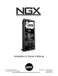 NGX Classic Manual - AMI Entertainment