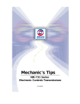 Mechanic`s Tips V(R) 731 Series