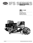 Neway IFS Series Maintenance Manual