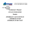 Reverberi Sterilix Sterilizer Service Manual