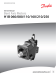 H1 060/080/110/160/250 Bent Axis Motors Service Manual