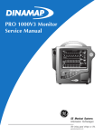 PRO 1000V3 Monitor Service Manual