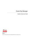 Oracle Key Manager - Oracle Documentation