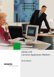 HiPath CAP Common Application Platform
