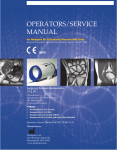 OPERATORS/SERVICE MANUAL