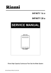 Rinnai 16e Service Manual in PDF format