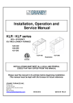 KLR/KLF Series - Wolseley Canada Inc