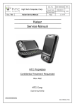 Kaiser Service Manual - Mike Channon`s Directory of HTC Service