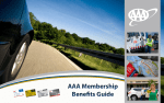 AAA Membership Benefits Guide AAA Membership