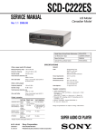 service manual super audio cd player