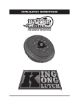 King Kong Klutch_Installation_Instructions
