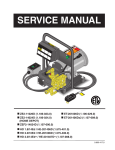 SErvicE mANUAL - Shark Pressure Washers