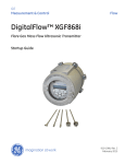 DigitalFlow™ XGF868i Startup Guide