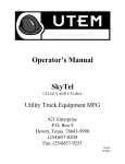 701082 UTLI41A&UTLI46A Operator`s Manual Mar10