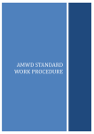 amwd standard work procedure - Australian Mineral & Waterwell