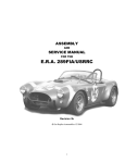 detailed assembly manual - Era Replica Automobiles