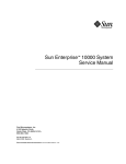 Sun Enterprise 10000 System Service Manual