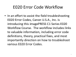 E020 Error Code Workflow