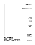 Generator Operation Manual