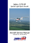 JSA-SM170SP-A1 J170-SP Aircraft Service Manual
