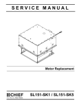 SL151SK1_SK5 INSTALLATION INSTRUCTIONS