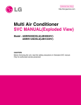 Multi Air Conditioner SVC MANUAL(Exploded View)