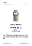 Service Manual 8910 Leve 1& 2