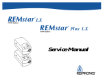 REMstar LX and REMstar Plus LX CPAP Systems Service Manual