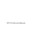 SP-012 Service Manual