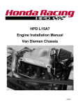 HPD L15A7 Engine Installation Manual Van Diemen Chassis 100823
