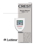 Crest Service Manual - Models 1500