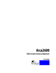 Arca2600 UserGuide.book