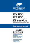 GV 650 GT 650 EI service