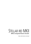 Setting up the STELLAR IRD MKII