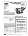 Viking Pump Technical Service Manual 211 for Hevy Duty Stainless