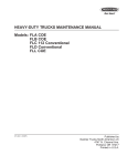 Heavy-Duty Trucks Maintenance Manual
