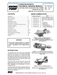 TECHNICAL SERVICE MANUAL