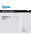 Operator`s Manual GTH