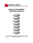 Modulator- Speaker Array