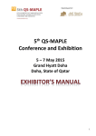 5th QS-MAPLE Conference and Exhibition