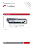 Intelligent Power Supply MS2000