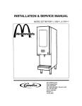Installation & Service Manual/Parts List Model QLT180/1000