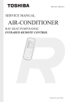 RAV Heat Pump Infrared Remote Control Service Manual