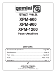 XPM-600 XPM-900 XPM-1200