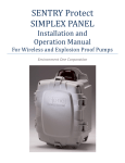 SENTRY Protect SIMPLEX PANEL - Environment One Corporation